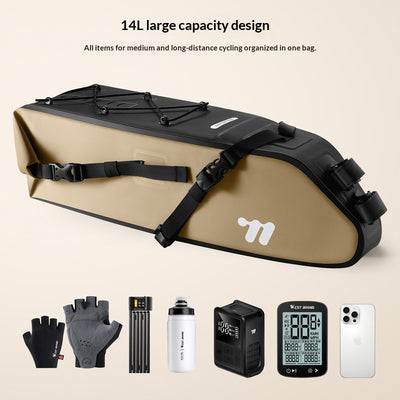 Bolsa Trasera Impermeable para Bicicleta de Larga Distancia - Image 2