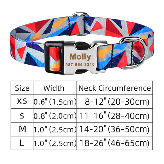 Collar Ajustable para Perro con Placa de Identificación Grabada Personalizada - Image 6