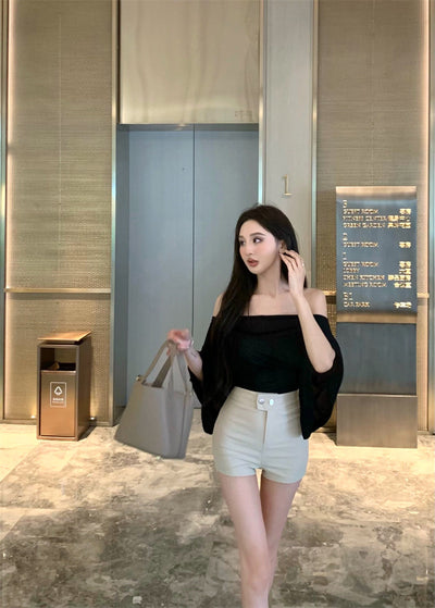 Blusa Escotada Azul para Mujer - Ajuste Ceñido Verano con Cintura Marcada - Image 19