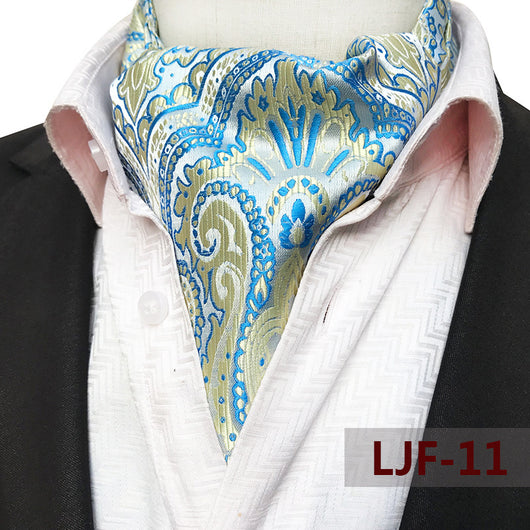 Bufanda Jacquard para Hombre - Elegancia y Calidez en Poliéster - Image 11