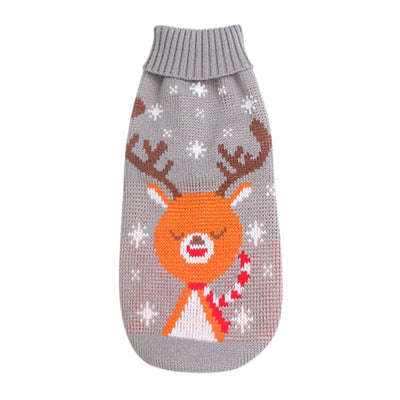Suéter Tejido Cuello Alto Navideño para Perros - Image 17