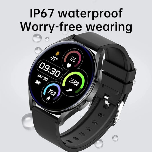 Reloj Inteligente Deportivo para Mujer con Monitor de Frecuencia Cardíaca y Llamadas Bluetooth