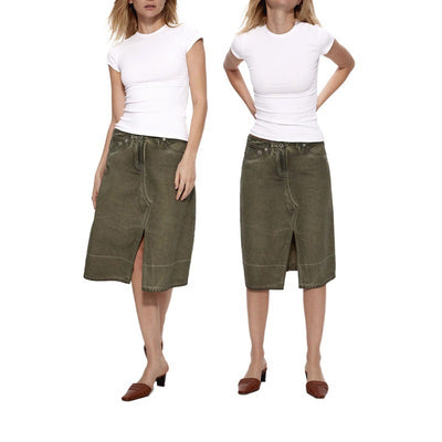 Camiseta Ajustada Cuello Redondo para Mujer - Efecto Reductor - Image 8