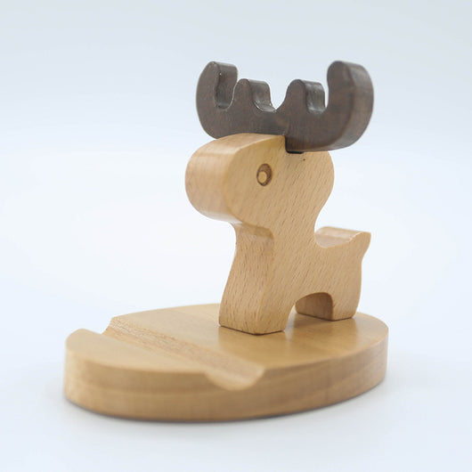 Soporte Personalizado para Teléfono en Madera de Haya con Monedero Integrado - Image 6