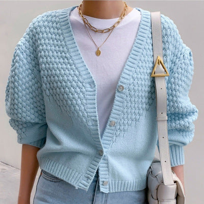 Chaqueta Tejida Versátil con Textura Retorcida - Image 8