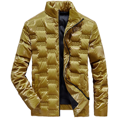 Chaqueta de Plumas para Hombre - Abrigo Casual de Invierno - Image 8