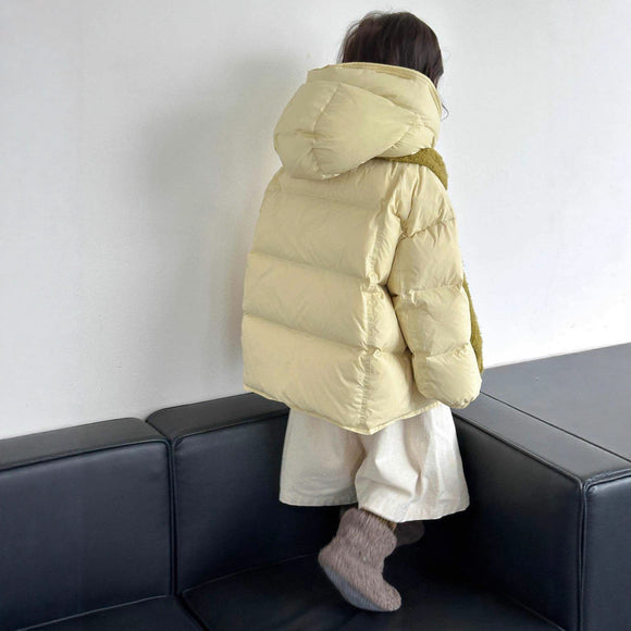 Abrigo Invierno Niña Acolchado Premium con Relleno Térmico