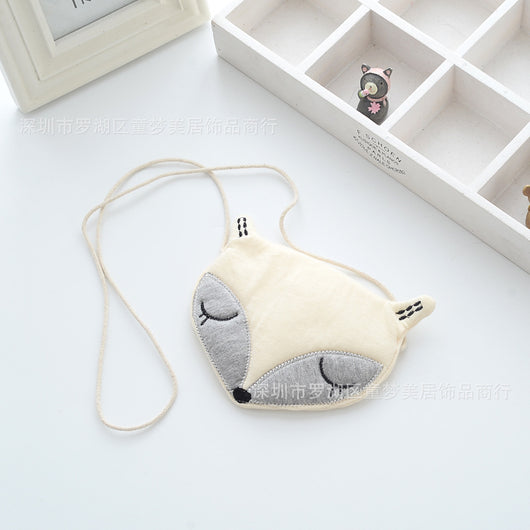 Bolso Infantil Zorro de Dibujos Animados - Cartera Pequeña Original Coreana - Image 8