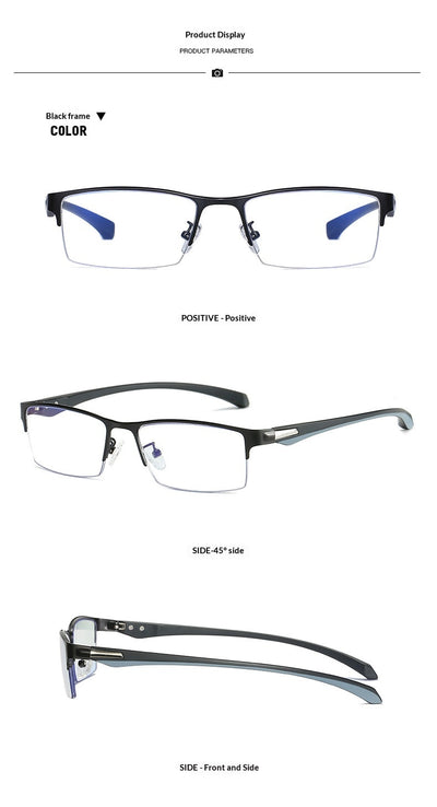 Gafas Azules con Filtro de Luz Azul y Efecto Cambio de Color para Hombre - Image 21
