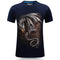 Playera Oversized Dragón Asiático - Cuello Redondo Manga Corta Talla Grande