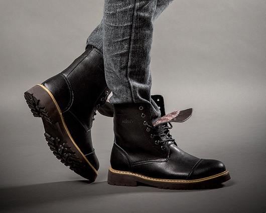 Botas Martin de Cuero para Hombre - Zapatos de Piel Auténtica - Image 6