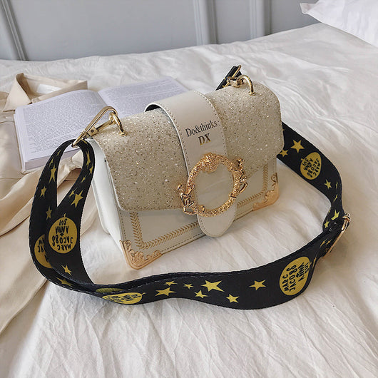 Bolso Bandolera con Lentejuelas Texturizadas - Image 13