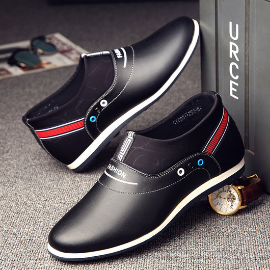 Zapatos Casuales Coreanos con Alzas Invisibles y Diseño Calado para Hombre - Image 4