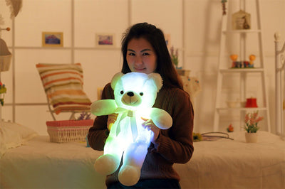 Osito de Peluche LED Luminoso Multicolor - Regalo Navideño Interactivo para Niños - Image 12