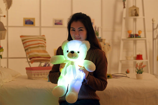 Osito de Peluche LED Luminoso Multicolor - Regalo Navideño Interactivo para Niños - Image 12