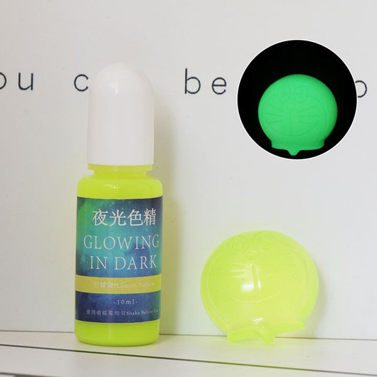 Kit de Resina Epoxi con Pigmento Luminiscente UV y Moldes de Cristal - Image 18