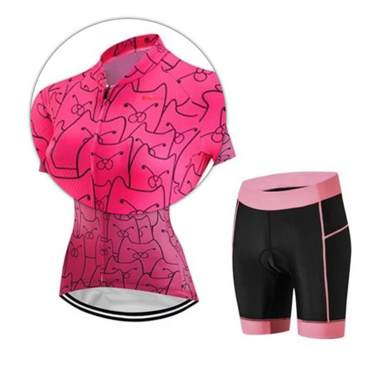 Kit de Ciclismo CatPink - Conjunto Completo para Pedalistas - Image 3
