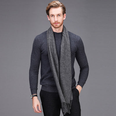 Bufanda de Cachemira Premium para Hombre y Mujer - Lana Pura Gruesa y Cálida - Image 2