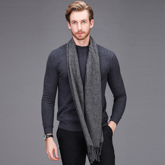 Bufanda de Cachemira Premium para Hombre y Mujer - Lana Pura Gruesa y Cálida - Image 2