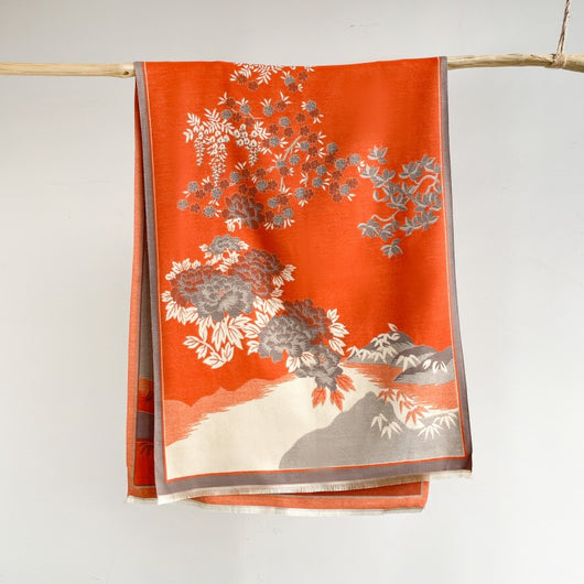 Bufanda de Oficina Invierno Cashmere Shanshui Huanyu - Calidez Profesional - Image 8