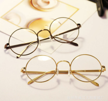 Gafas Retro Redondas de Metal con Filtro Luz Azul - Unisex - Image 3