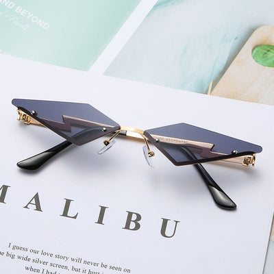 Gafas de Sol Sin Marco Rimless Estilo Fiesta - Image 12
