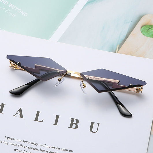 Gafas de Sol Sin Marco Rimless Estilo Fiesta - Image 12