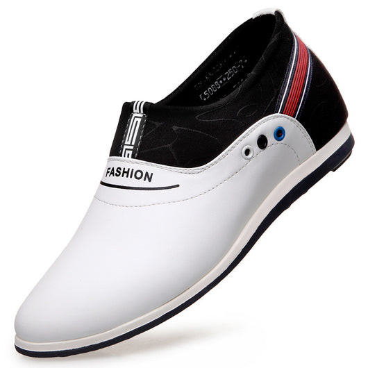 Zapatos Casuales Coreanos con Alzas Invisibles y Diseño Calado para Hombre - Image 9