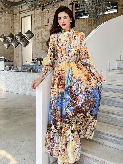 Falda Slim Estampada al Estilo Francés para Mujer - Image 17