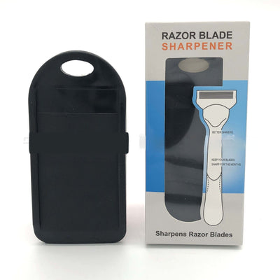 Afilador y Limpiador de Cuchillas para Afeitadora Negra