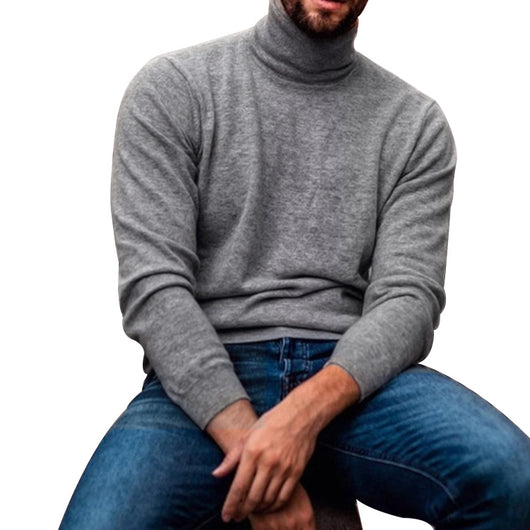 Suéter Cuello Alto Oversized en Punto Acogedor - Image 23
