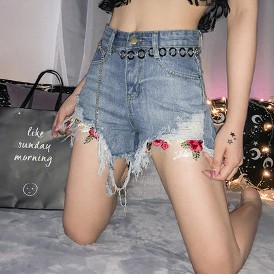 Shorts Anchos Rotos - Image 2