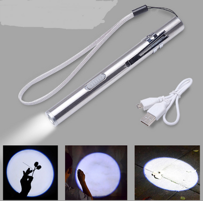 Linterna LED Lunar Recargable USB - Alcance Extendido Portátil - Image 3