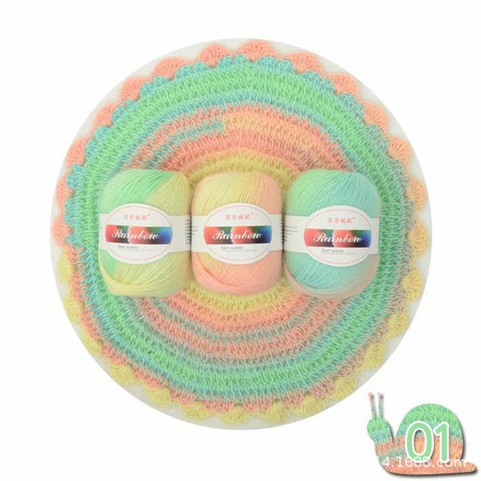 Ovillo Arcoíris Multicolor para Tejer - Image 23