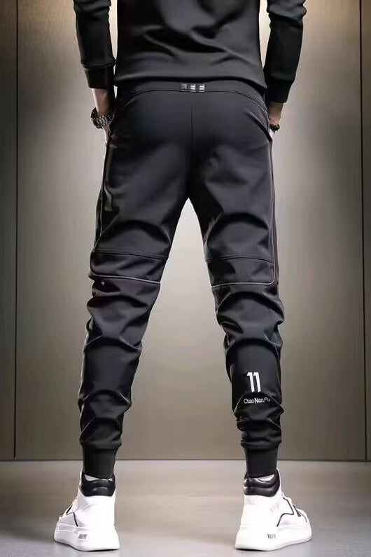 Pantalones de Chándal Cómodos Ajustados Estilo Coreano con Secado Rápido para Hombre - Image 8