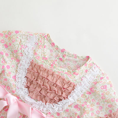Vestido Princesa con Moño Estilo Coreano para Niñas - Image 3