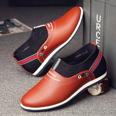 Zapatos Casuales Coreanos con Alzas Invisibles y Diseño Calado para Hombre - Image 7