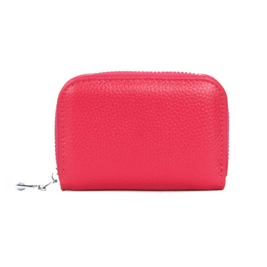 Billetera Compacta de Cuero Genuino con Protección RFID para Mujer - Image 11