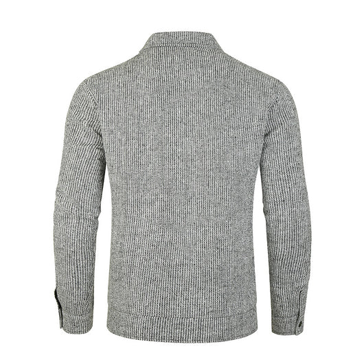 Saco Casual de Hombre con Solapa - Manga Larga Moderno - Image 9