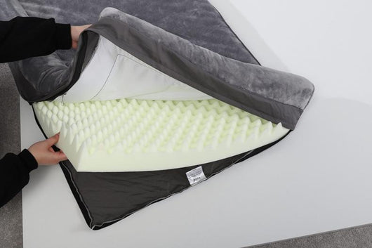 Sofá Cama Desmontable para Mascotas con Terciopelo Embossed y Espuma - Image 16