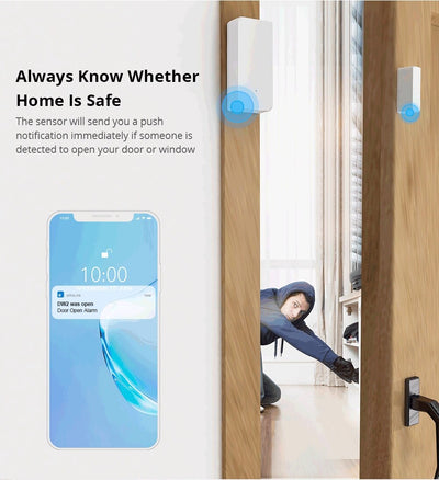 Sensor Inalámbrico de Puertas y Ventanas WiFi Independiente - Image 4
