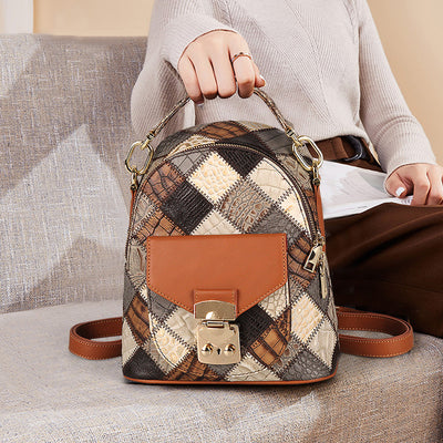 Mochila de Viaje en Cuero para Mujer - Estilo Verano - Image 12