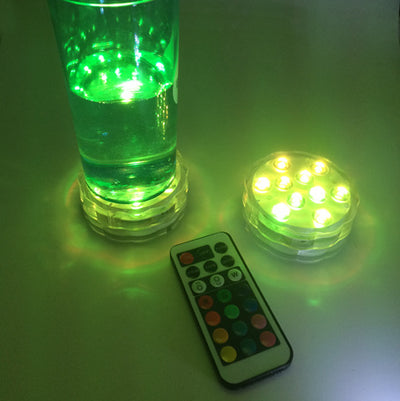 Lámpara LED Sumergible Redonda - Vela Electrónica Decorativa Impermeable - Image 4