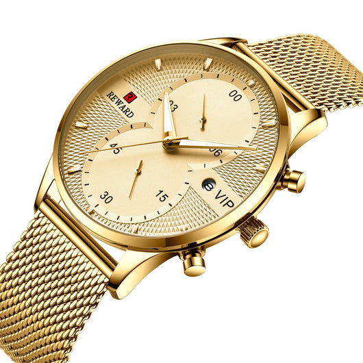 Reloj de Hombre Sumergible con Calendario y Movimiento de Cuarzo - Image 15
