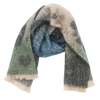 Cuello Térmico Jacquard con Diseño de Amor - Bufanda Versátil Europea - Image 11