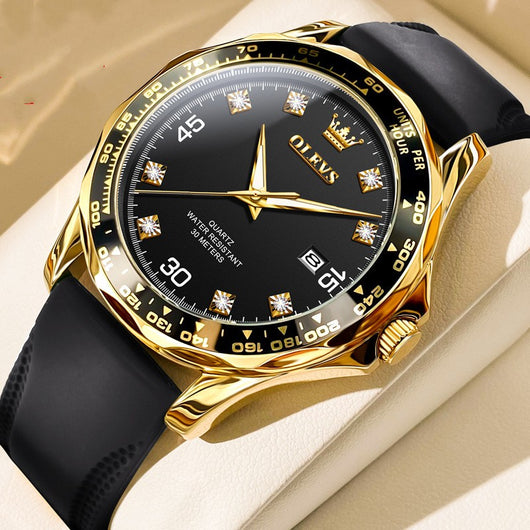 Reloj Submarino Verde Cuarzo Luminoso para Hombre - Image 19