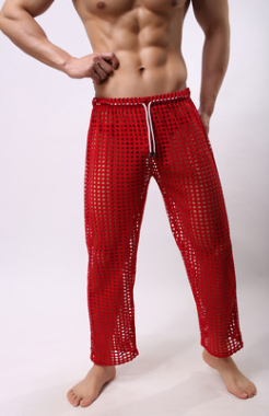 Pantalones Casuales de Malla para Hombre - Diseño Moderno y Versátil - Image 7