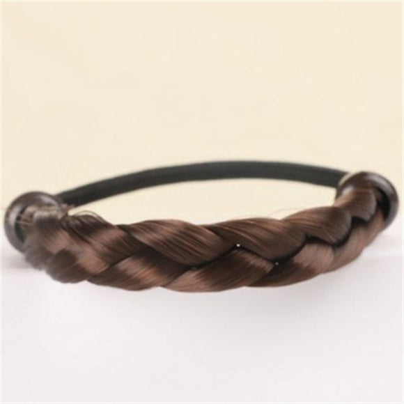 Diadema Bohemia Trenzada con Anillo para Cabello - Accesorios Personalizados para Mujer