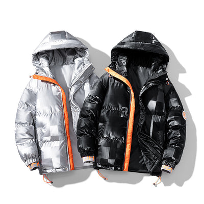 Abrigo Acolchado de Algodón para Hombre - Estilo Casual Otoño Invierno