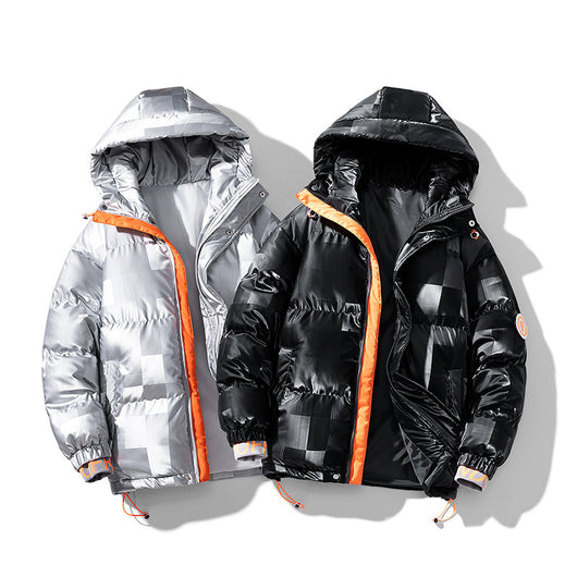 Abrigo Acolchado de Algodón para Hombre - Estilo Casual Otoño Invierno
